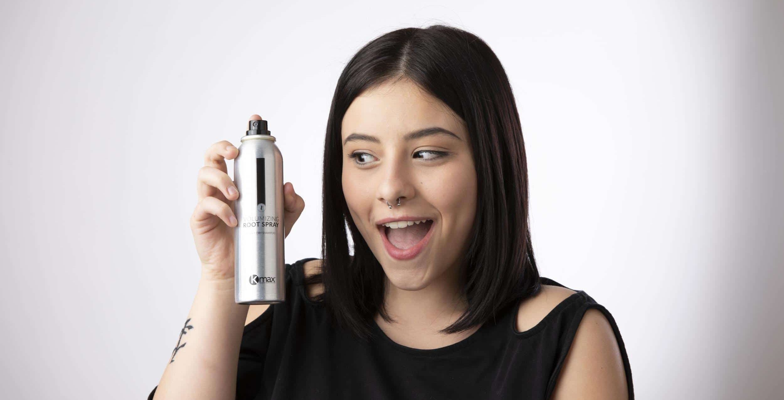 Champú seco: Kmax Volumizing Root Spray