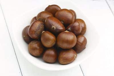 castañas nutrición cabello