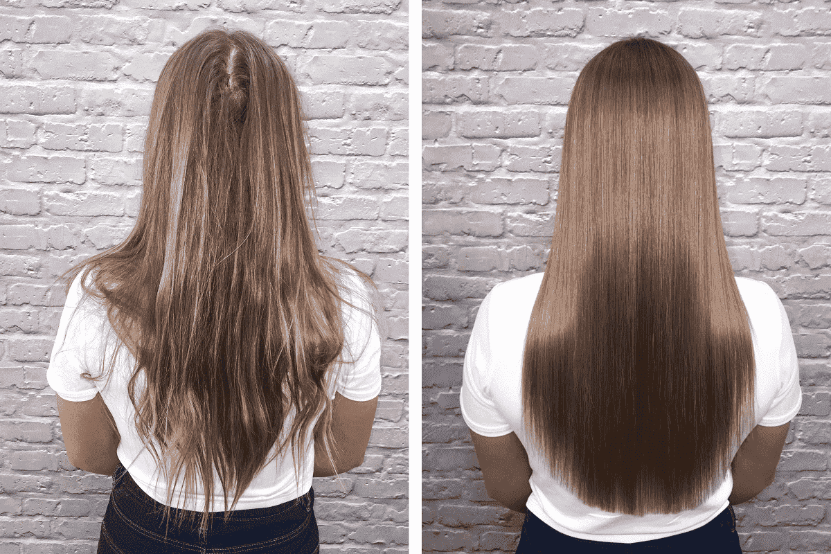 queratina para el cabello
