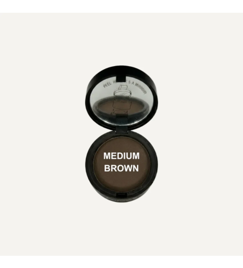 maquillaje capilar color castano medio