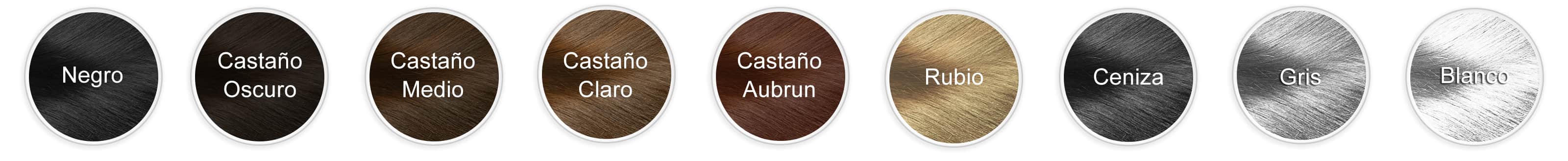 Paleta de colors fibres capil·lars Kmax Paleta de colors de fibres capil·lars Kmax