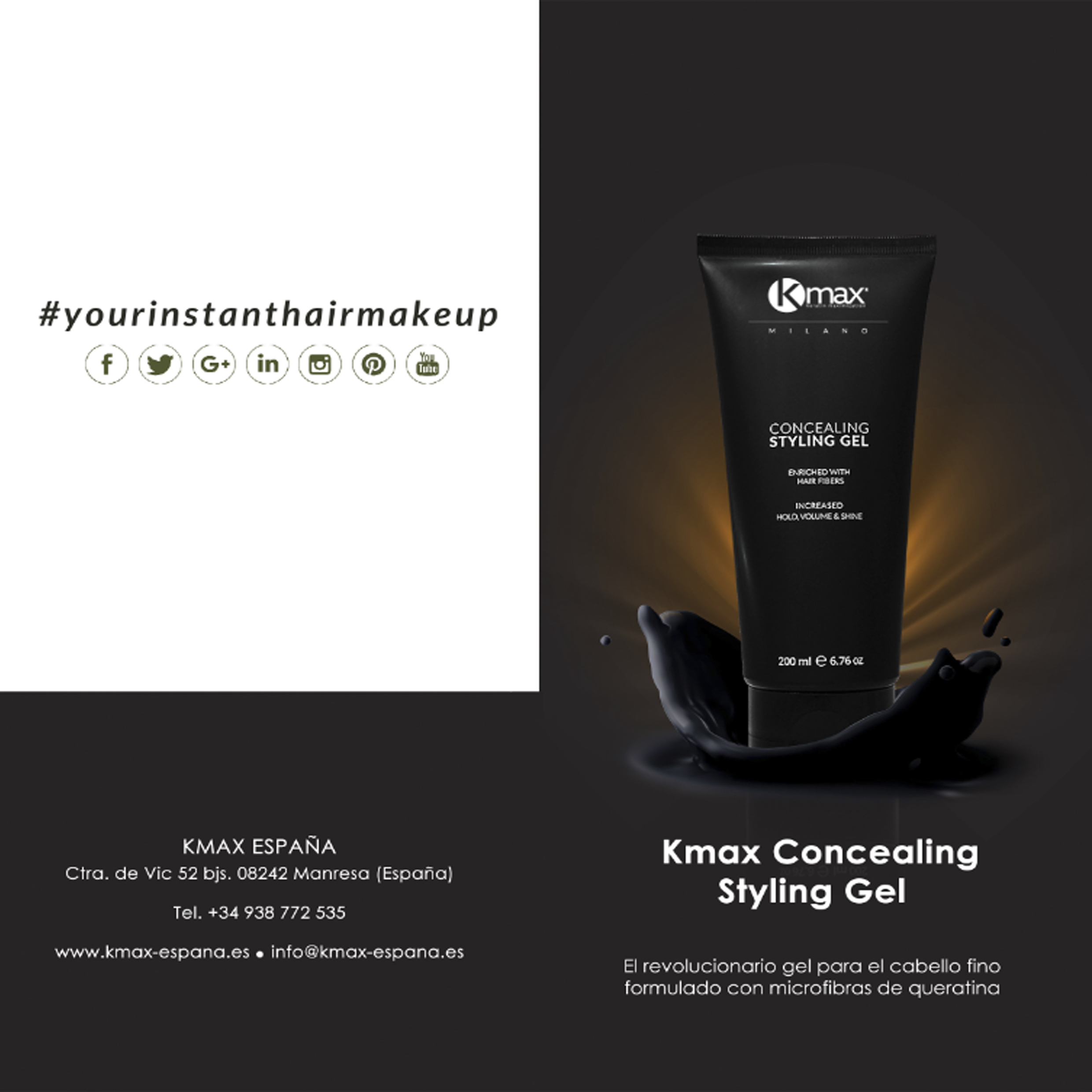 Triptico Styling Gel Kmax